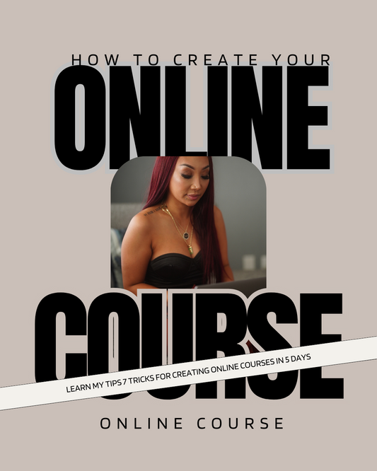 A Beauty Boss Guide To Creating An Online Course