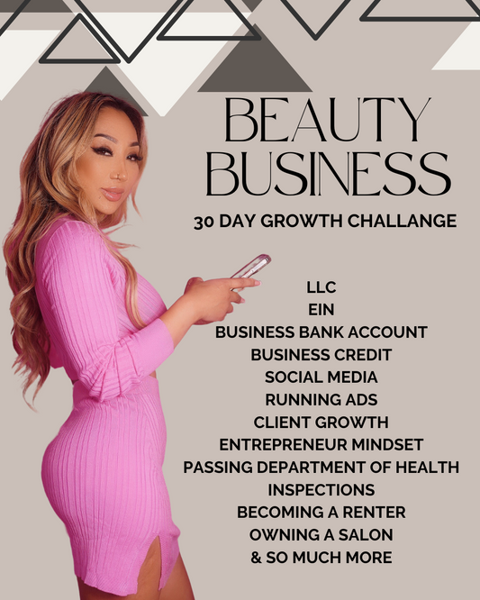 Beauty Business 30 Day Growth Challenge